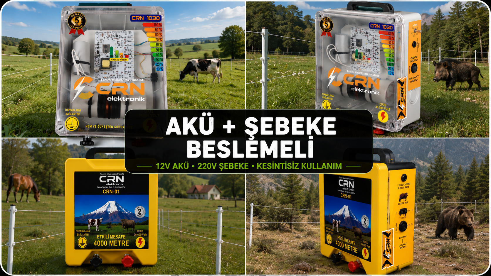 Aku ve sebeke beslemeli